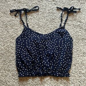NWOT Shein Polka Dot Tie Cami